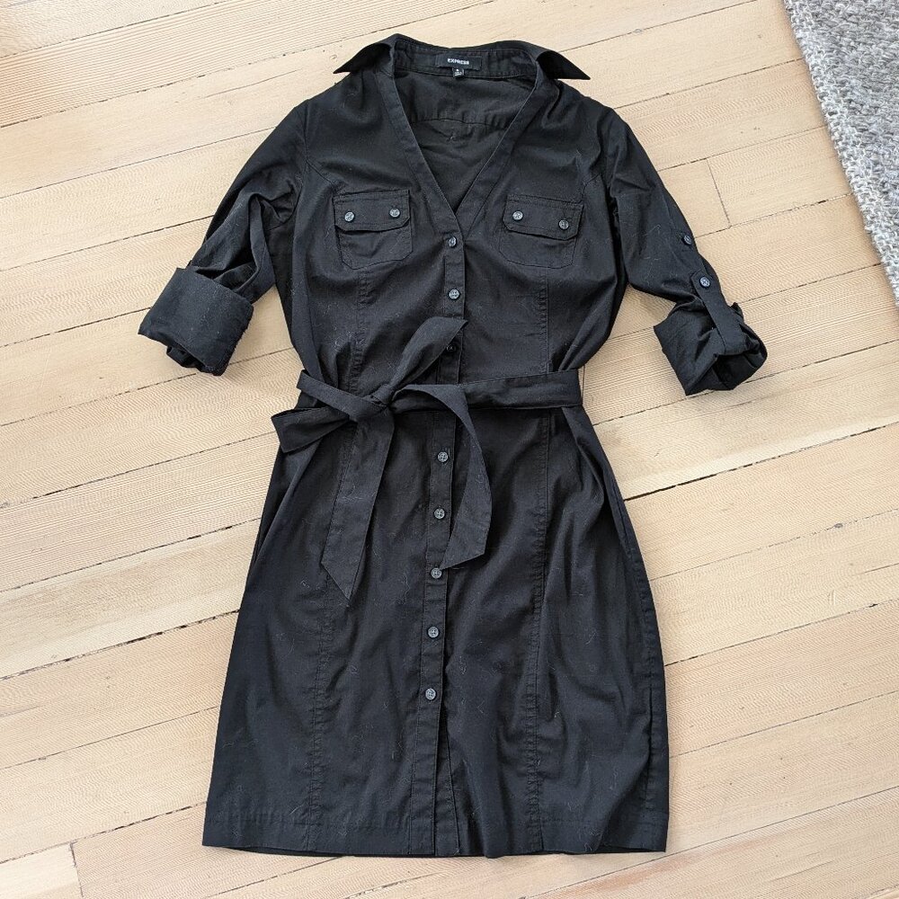 Express women's shirt dress